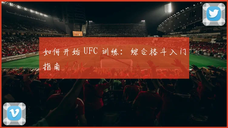 如何开始 UFC 训练：综合格斗入门指南